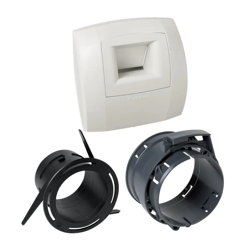 ALDES Kit Bahia Curve bain ou cellier Ø80 pour kits EasyHOME Hygro