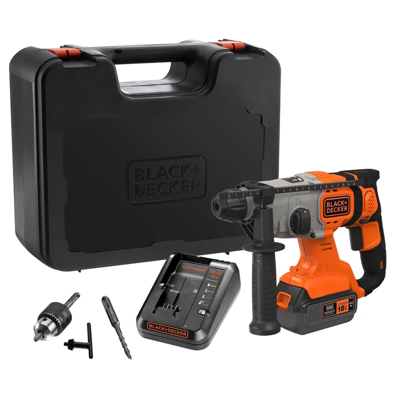 Marteau perforateurs SDS+ sans fil 18V - 1 Batterie 4Ah et chargeur - BCD900M1K-QW
