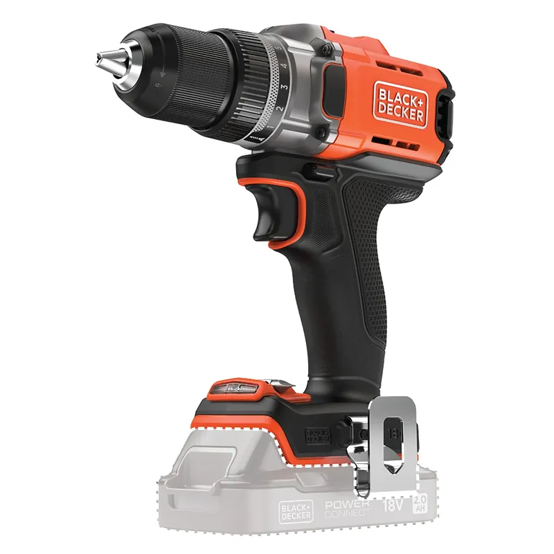 Perceuse-visseuse sans fil POWERCONNECT 18V - Sans batterie ni chargeur - BCD382XN-XJ