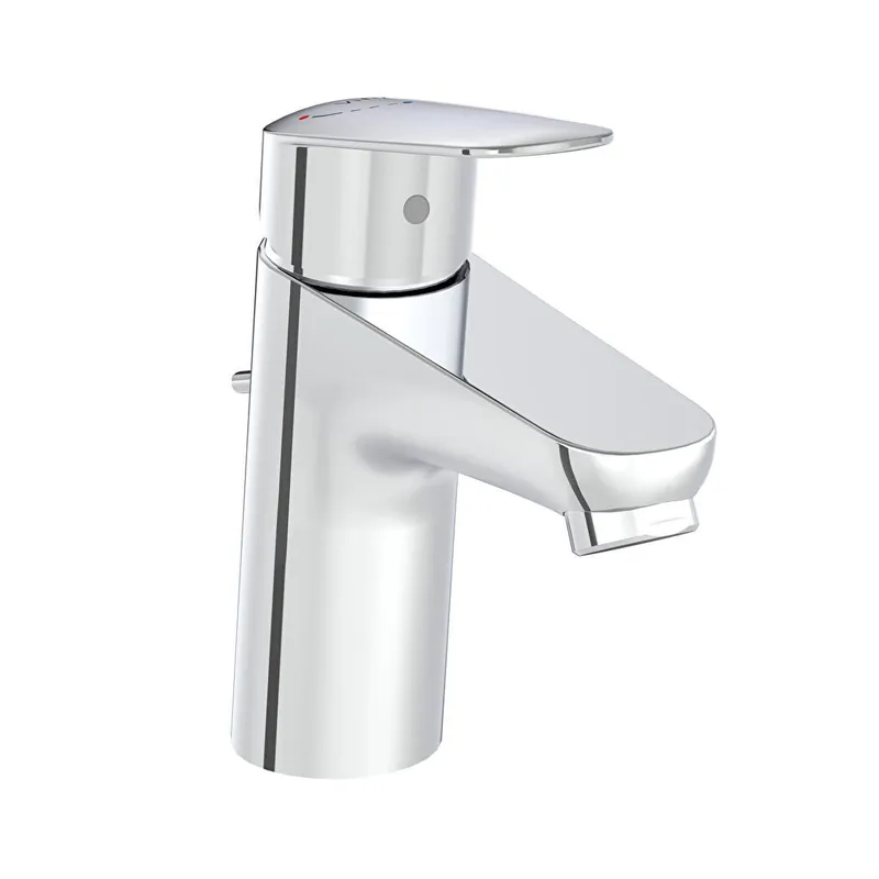 Mitigeur lavabo Flow Round avec cartouche CH3 et vidage VitrA