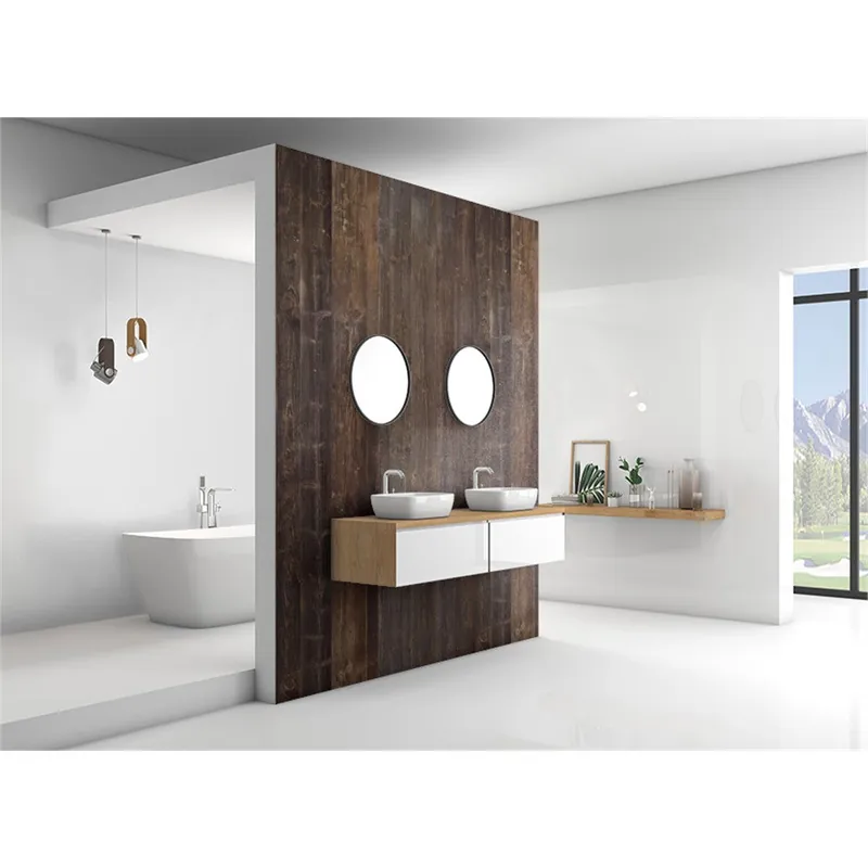 Panneau mural douche VIPANEL - Bois Epicea - Finition - Finition mat