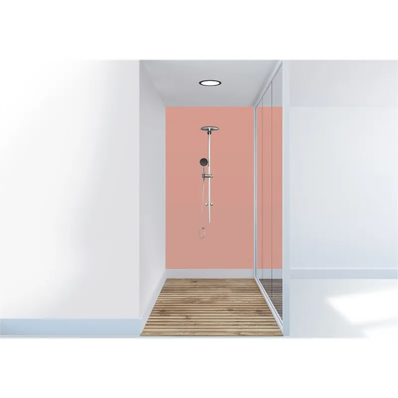 Panneau mural douche VIPANEL - Couleur Unie NCS2070-Y60R - Finition velvet
