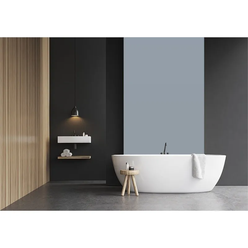 Panneau mural douche VIPANEL - Couleur Unie NCS5540-B - Finition velvet