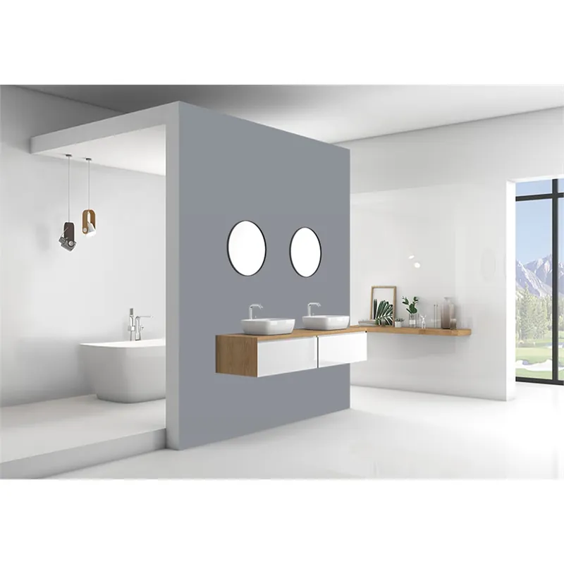 Panneau mural douche VIPANEL - Couleur Unie NCS7020-R90B - Finition velvet