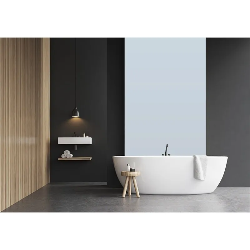 Panneau mural douche VIPANEL - Couleur unie Pantone 5445 - Finition velvet