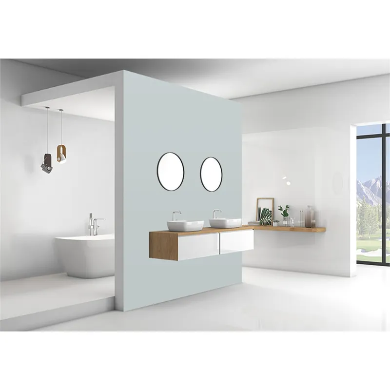Panneau mural douche VIPANEL - Couleur Unie Pantone 5517 - Finition velvet