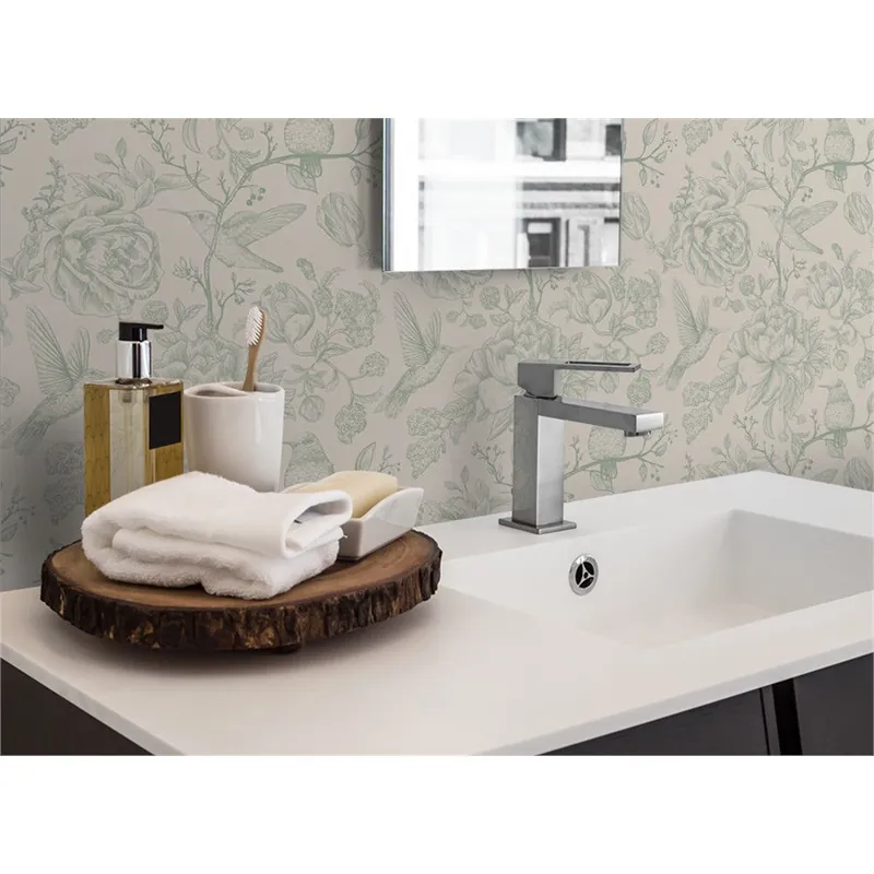 Panneau mural douche VIPANEL - Flore réinventé jardin secret - Finition velvet
