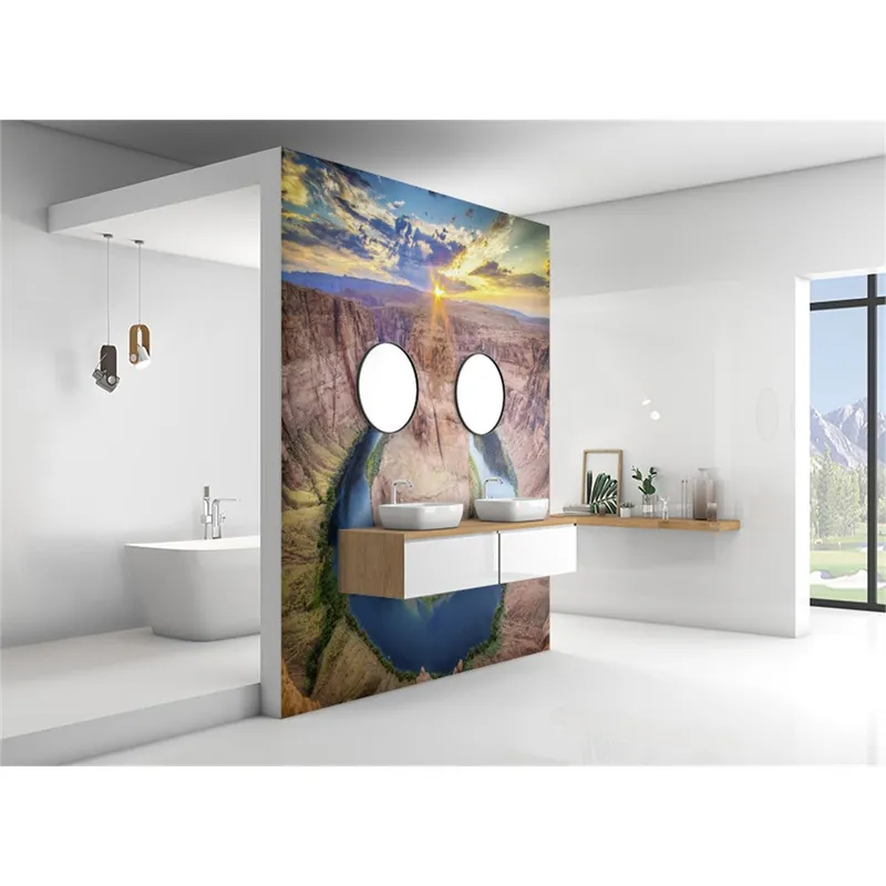 Panneau mural douche VIPANEL - Inspiration nature Fer cheval - Finition brillant