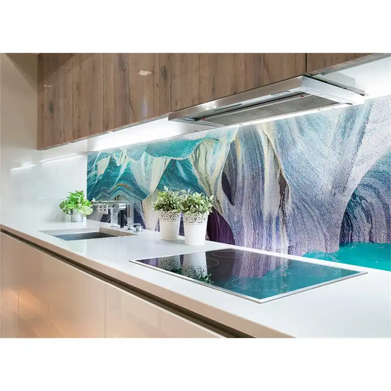 Panneau mural douche VIPANEL - Inspiration nature Grotte - Finition brillant