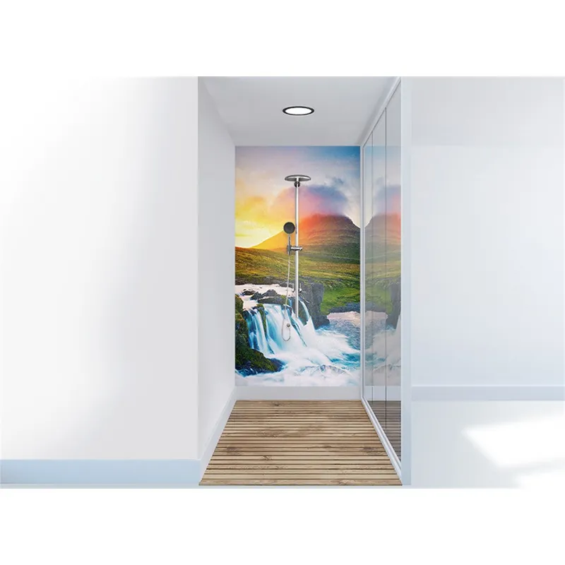Panneau mural douche VIPANEL - Inspiration nature Islande - Finition brillant