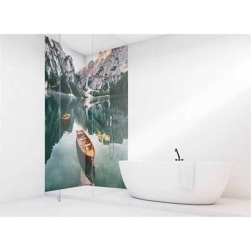 Panneau mural douche VIPANEL - Inspiration nature Lac - Finition brillant
