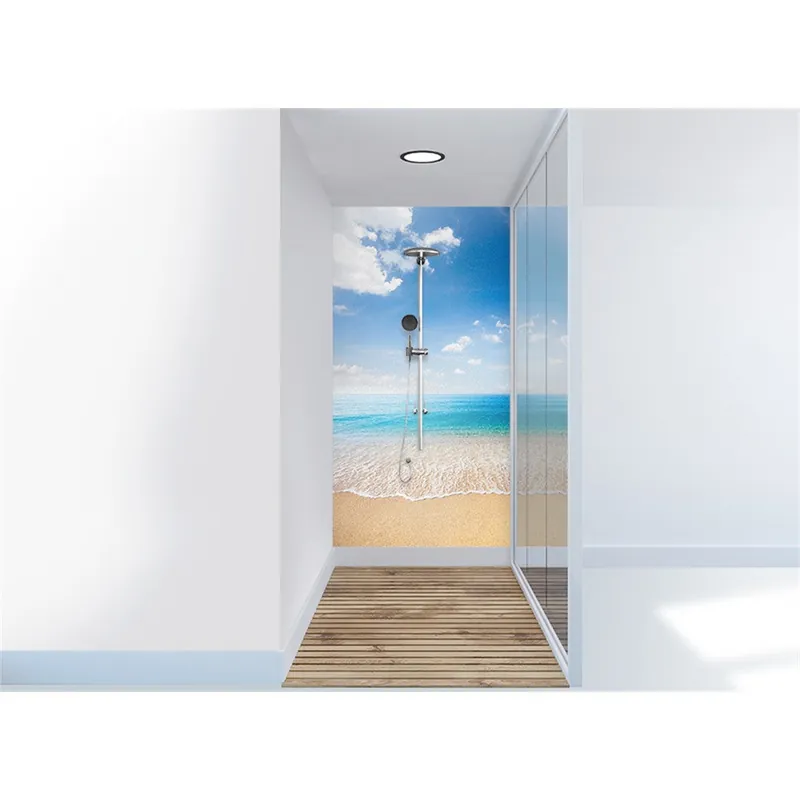 Panneau mural douche VIPANEL - Inspiration nature Mer 1 - Finition brillant