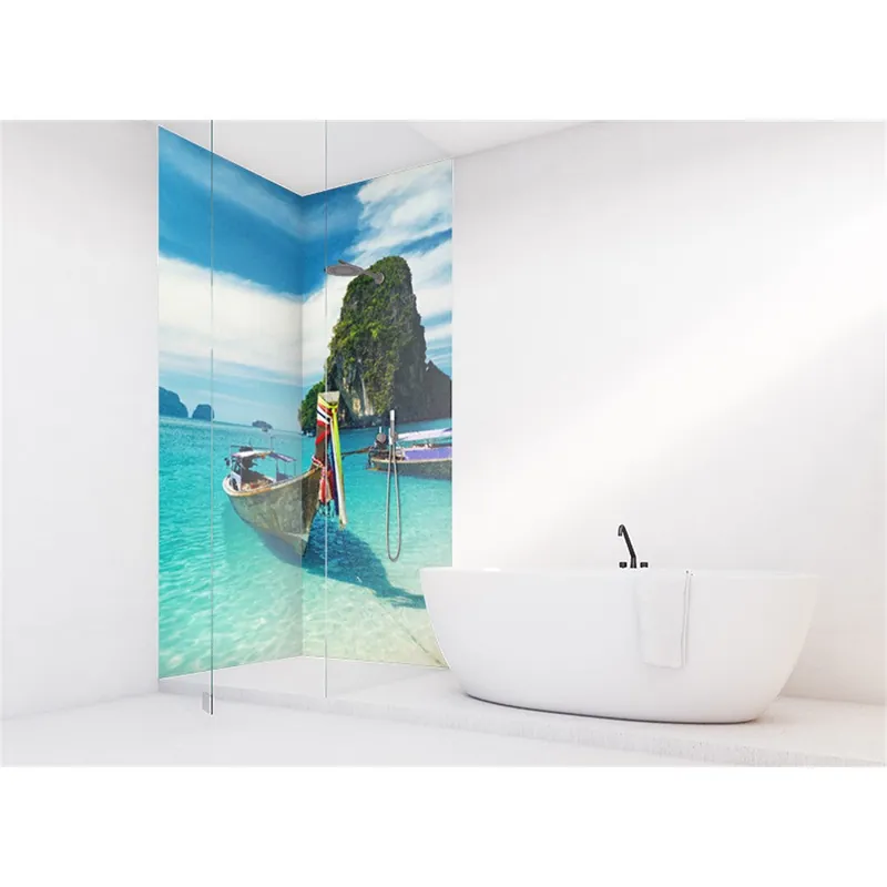 Panneau mural douche VIPANEL - Inspiration nature Thaïlande - Finition brillant