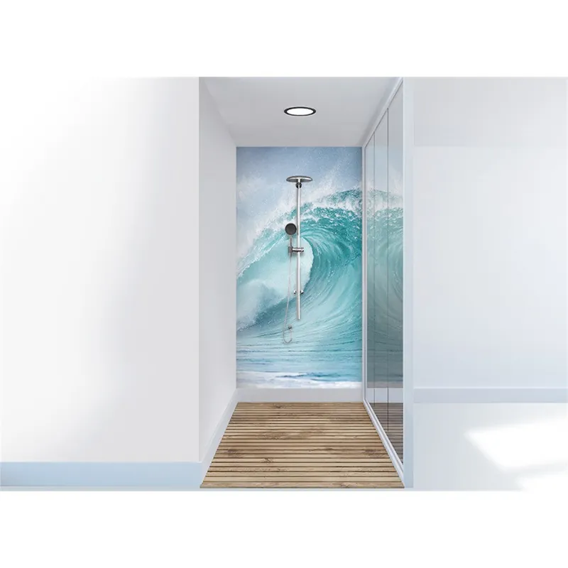 Panneau mural douche VIPANEL - Inspiration nature Vague - Finition brillant