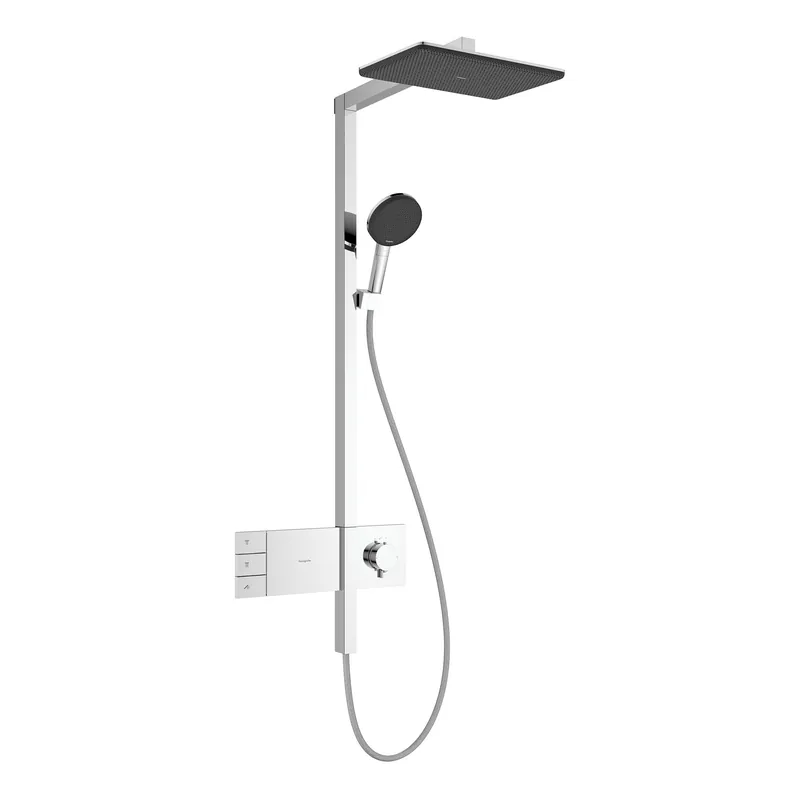 Colonne de douche 210/340 2jets Raindance Alive Q avec mitigeur thermostatique ShowerSelect Comfort
