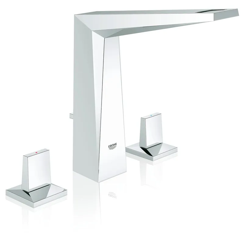 GROHE Allure Brillant Mélangeur Lavabo 3 trous Taille M Chromé - 20344000
