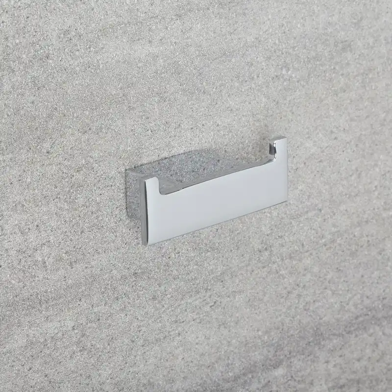 Patère moderne – Chromé – Kubix