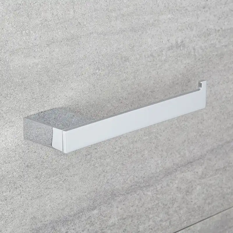 Dérouleur papier toilette moderne – Chromé – Kubix