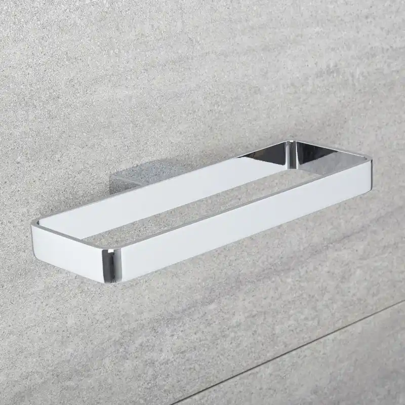 Anneau porte-serviette moderne – Chromé – Kubix