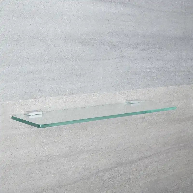Tablette salle de bain 12x50cm Kubix