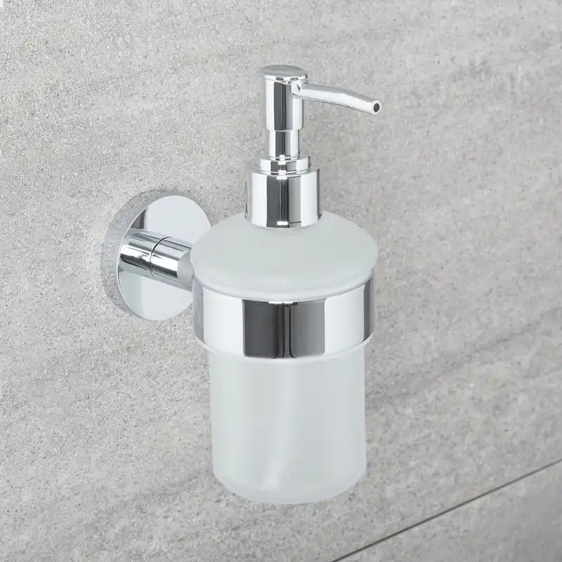 Distributeur de savon moderne – Chromé - Como