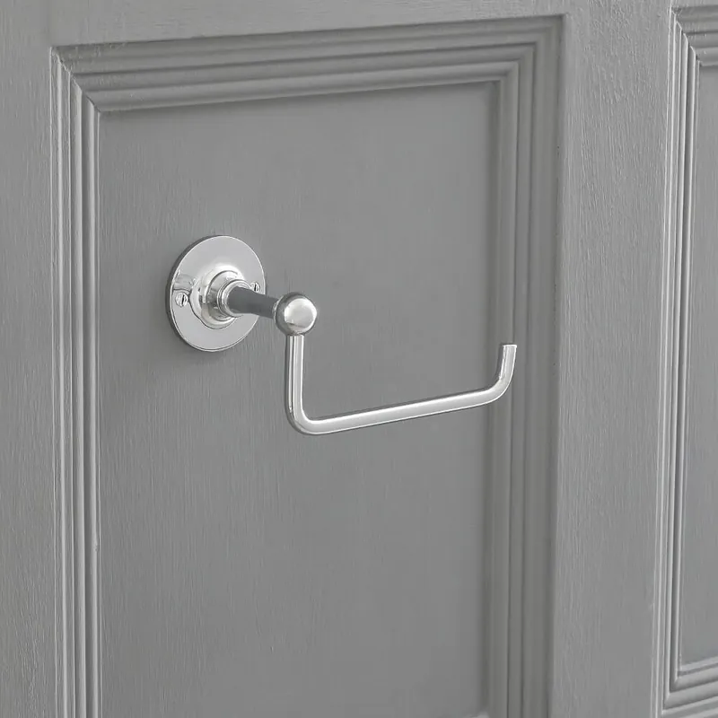 Dérouleur de papier toilette chromé