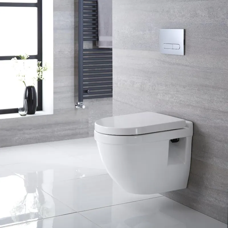 Cuvette WC suspendu moderne – Blanc - Belstone