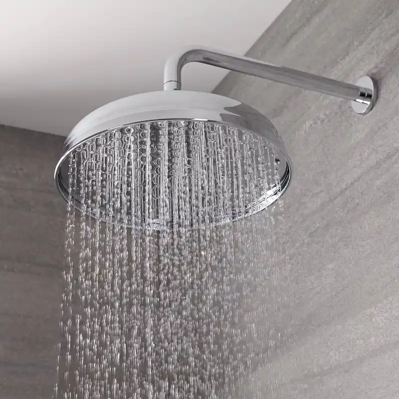 Hudson Reed Elizabeth - Pommeau de douche rétro - 30 cm - Chromé