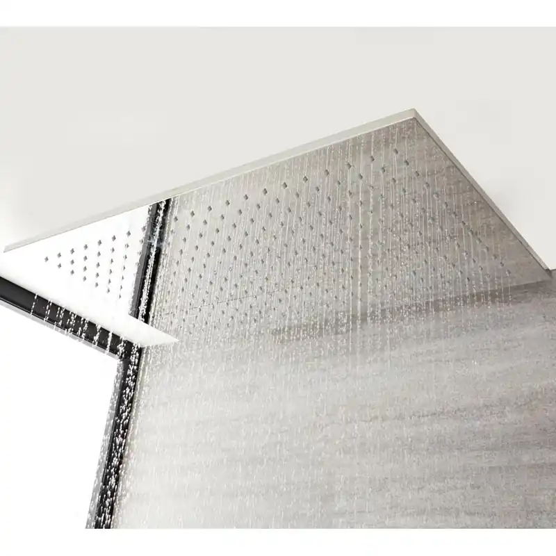 Pommeau de douche moderne – 80 cm x 50 cm – Chromé - Kubix