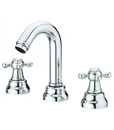 Mélangeur trois trous pour lavabo 1866