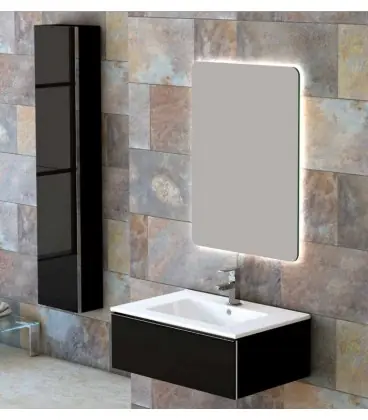 Meuble Suspendu Salle de Bain Duo 70 Version 2