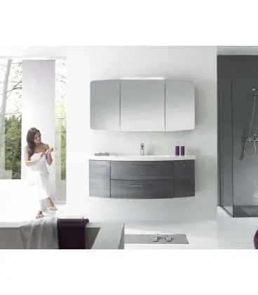 Meuble Suspendu Salle de Bain Cassca 121