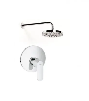 Kit douche encastrée une voie