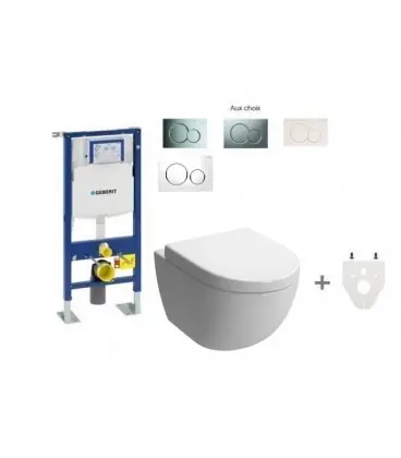 Pack Wc suspendu Geberit Daily‘o 2 modèle court
