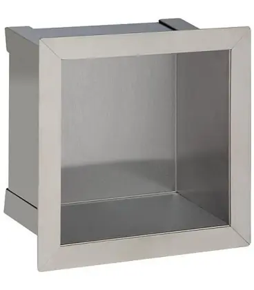 Niche murale pour papier WC de réserve profondeur 100 mm lxh 180x180 mm