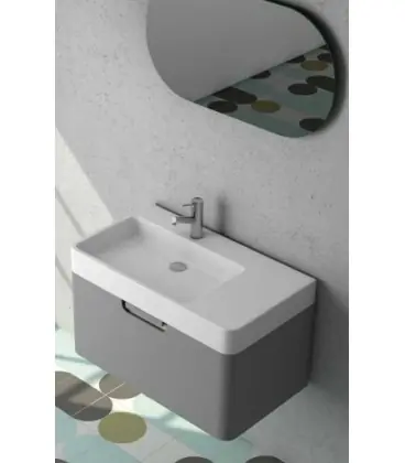 Meuble Suspendu Salle de Bain Strip 80
