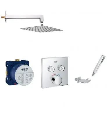 Set de douche encastrée