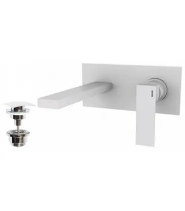 MITIGEUR LAVABO À ENCASTRER KALA BLANC