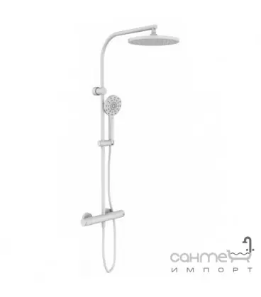 THERMOSTATIQUE DOUCHE AVEC COLONNE TIME LUI BLANC