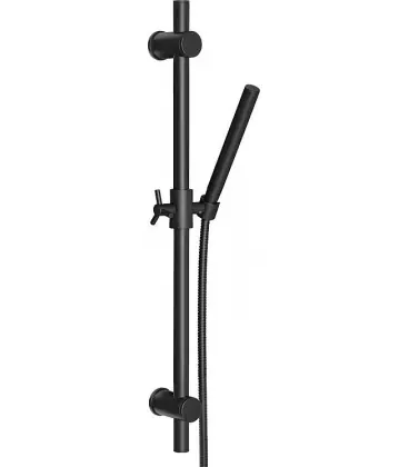 Kit douchette flexible noir mat
