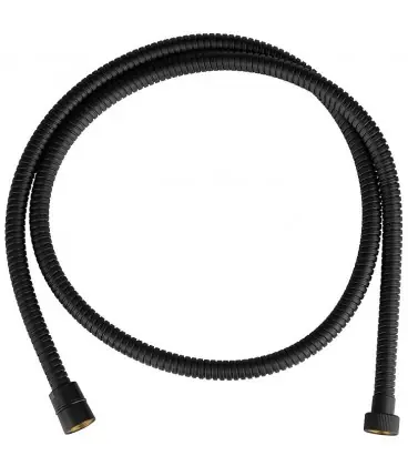 Flexible de douche Enzan Nero Longueur 1500mm noir mat