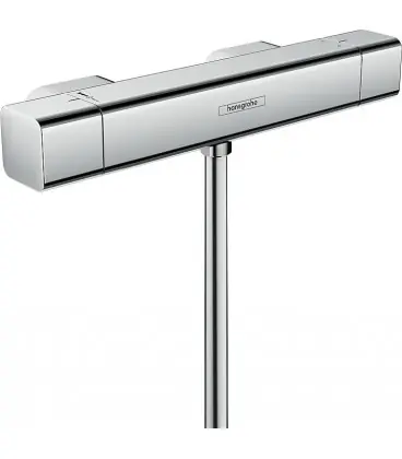 Thermostat Hansgrohe Ecostat E, mitigeur douche en saillie, chrome