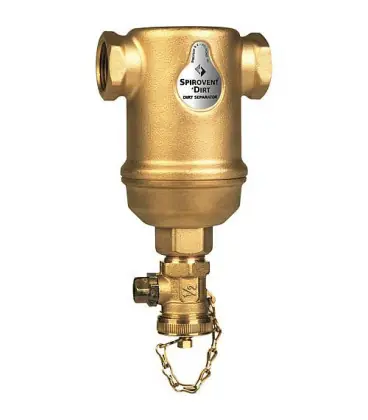 Désemboueur Spirotrap horizontal raccord femelle DN20 boitier laiton