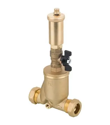 Separateur d air combine solaire avec robinet a bille jusqu a max 150 C