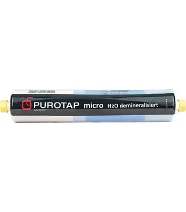 Cartouche interchang Puroatap deminéralisant avec indicateur de couleur