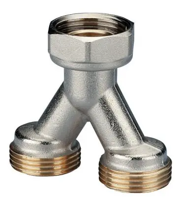 Raccord Y pour collecteur de circuit de chauffe raccord DN20 3/4