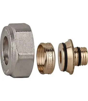 Raccord à compression avec écrou 26x3 - DN25 26x3 - 1‘‘