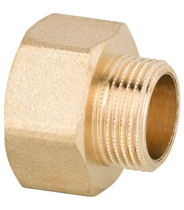 Manchon laiton DN40 (1 1/2") fem. x DN25 (1") male PN10