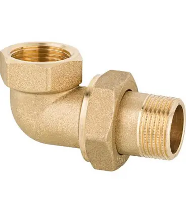 Raccord a vis coude laiton DN20 (3/4") male PN10
