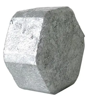 Raccord en fonte malleable galva Nr.300 Bouchon diam. 1 1/2"